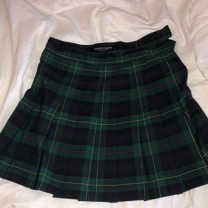Plaid American Apparel skirt